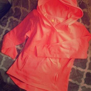 Pink athletic sweatshirt